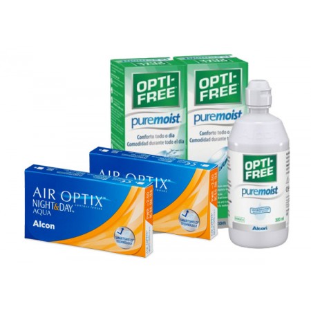  Pack Air Optix Night&Day Pure Moist